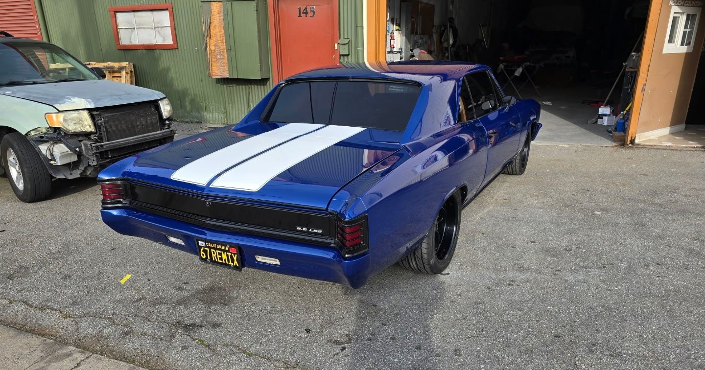 1967 Chevelle · Full Body & Paint — after